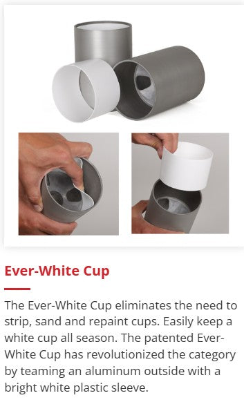 Ever-White Aluminum Cup