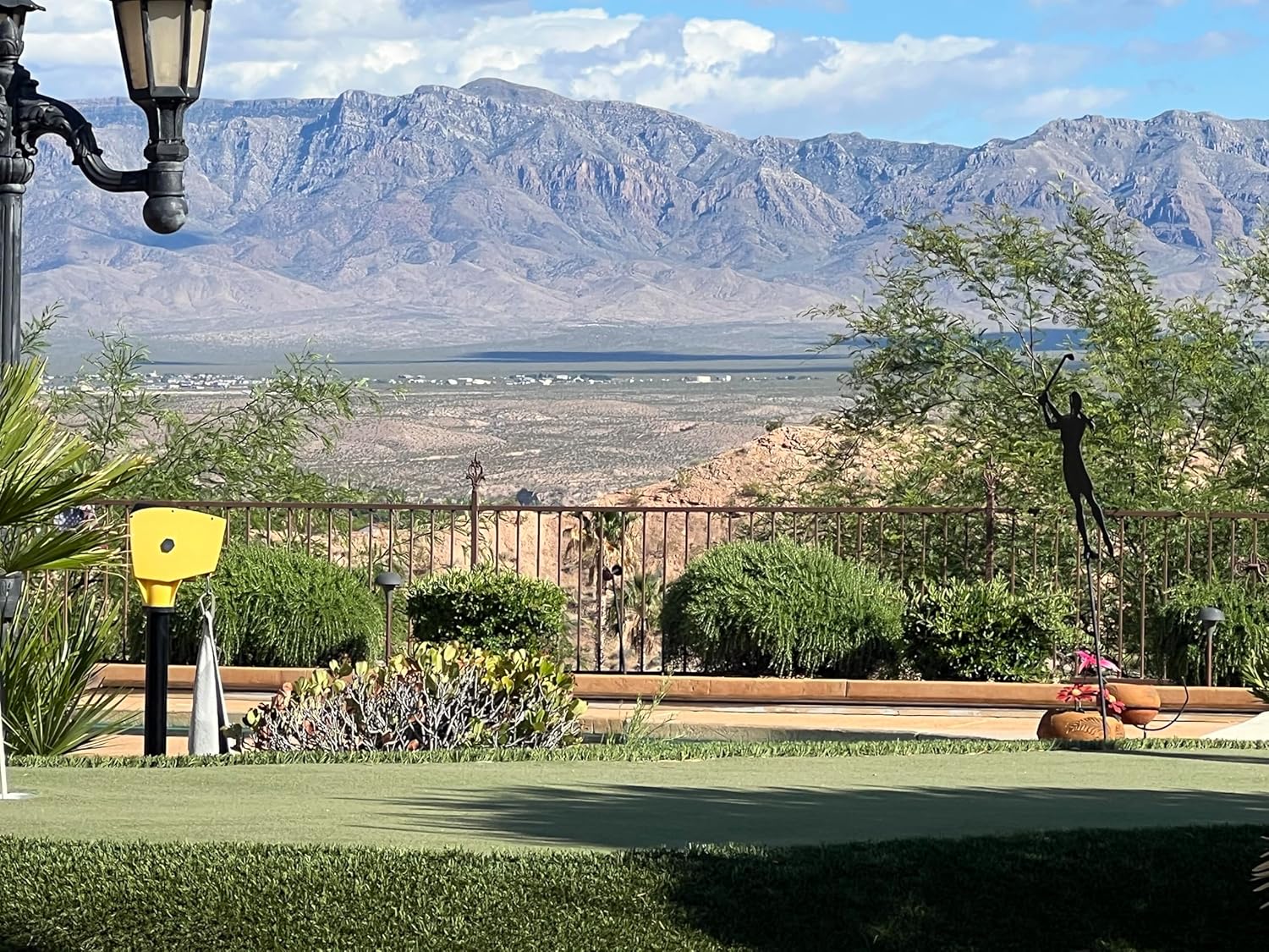 Standard Golf Classic Ball Washer on a Golf Course